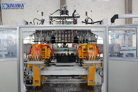 Machine en plastique automatique de soufflage de corps creux de l'extrusion 55KW