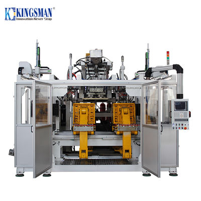 acheter Machine de moulage de double coup à grande vitesse de station, machine de soufflage de corps creux de jerrycan online manufacture