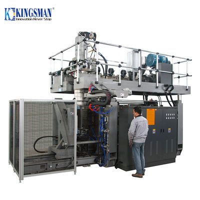 acheter Machine en plastique de soufflage de corps creux de tambour de HDPE, machine de soufflage de corps creux d'extrusion du tambour 60L online manufacture